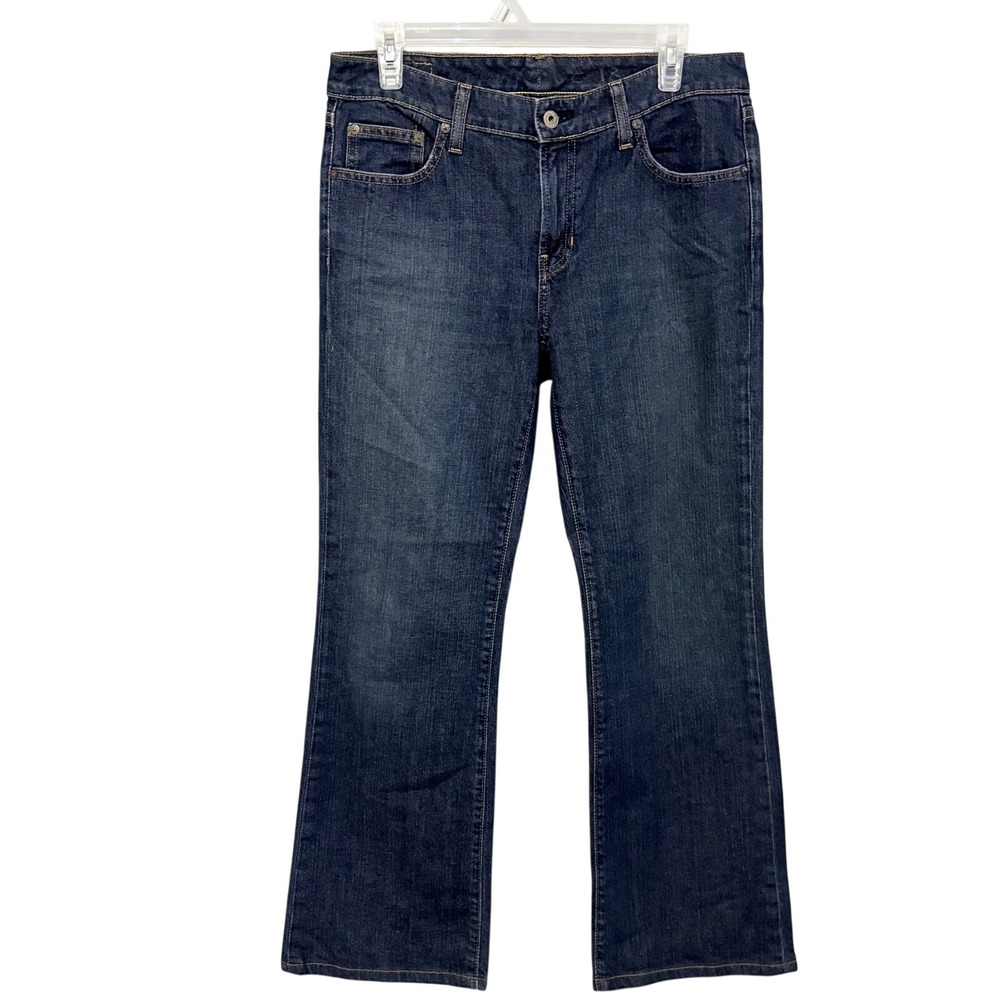 Polo Jeans Co Ralph Lauren Women 8X32 Blue Stretch Kelly Bootcut Denim Jeans